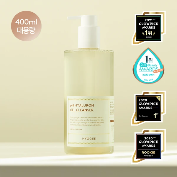 휘게 약산성 히알루론 젤 클렌저 400ML+400ML 상품 이미지