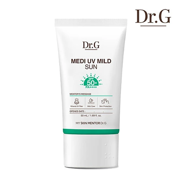 [닥터지] 메디 유브이 마일드 선크림 50ml 1+1 (총 2개) 상품 이미지
