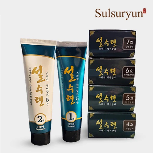 5분순삭! 설수련 스피드 염색약 상품 이미지